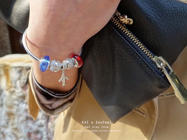 【SOUFEEL-開箱】串出我的紅 x 藍法國幻想。索菲爾925純銀硬式手環（折扣代碼：kai5） @凱的日本食尚日記