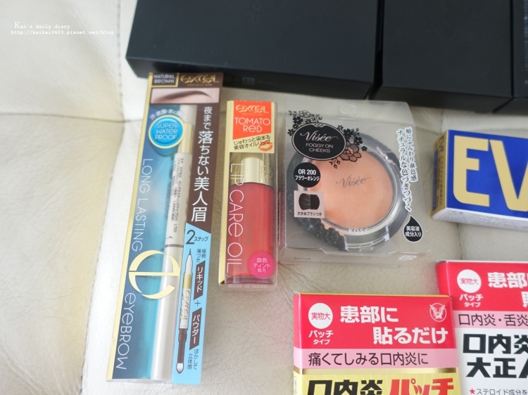 【美妝】日本開架第一品牌EXCEL必買什麼？精選ＴＯＰ３彩妝清單 @凱的日本食尚日記