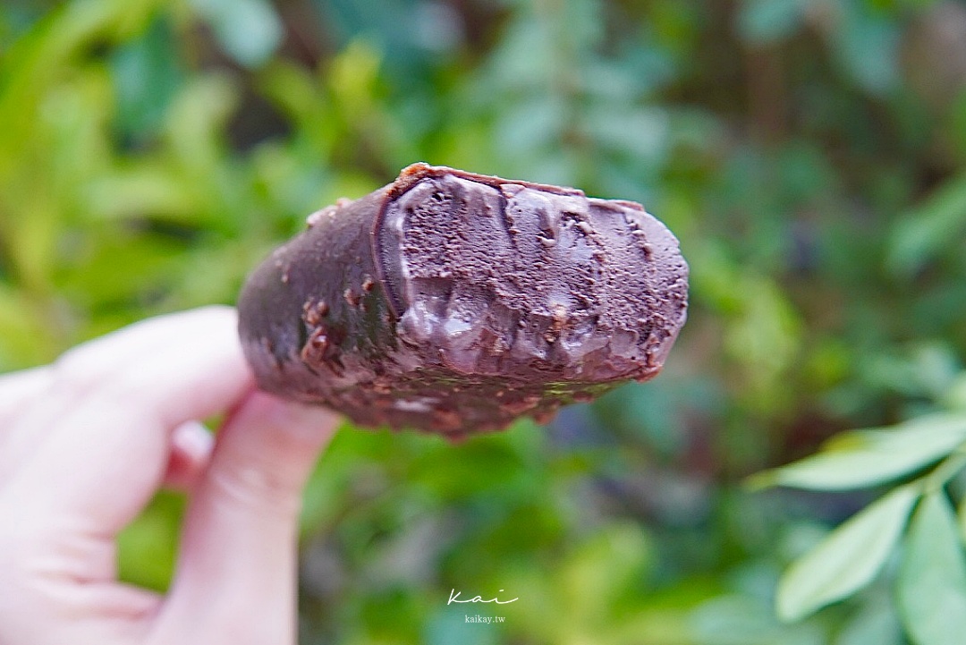 ☆【全家冰品】義美巧克力脆片雪糕口味。根本就不脆片開箱