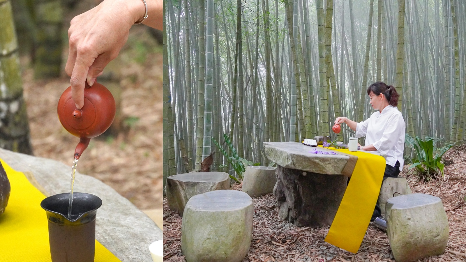 ☆【嘉義】竹林中的茶宴。綠色隧道｜瑞里茶席體驗 @凱的日本食尚日記