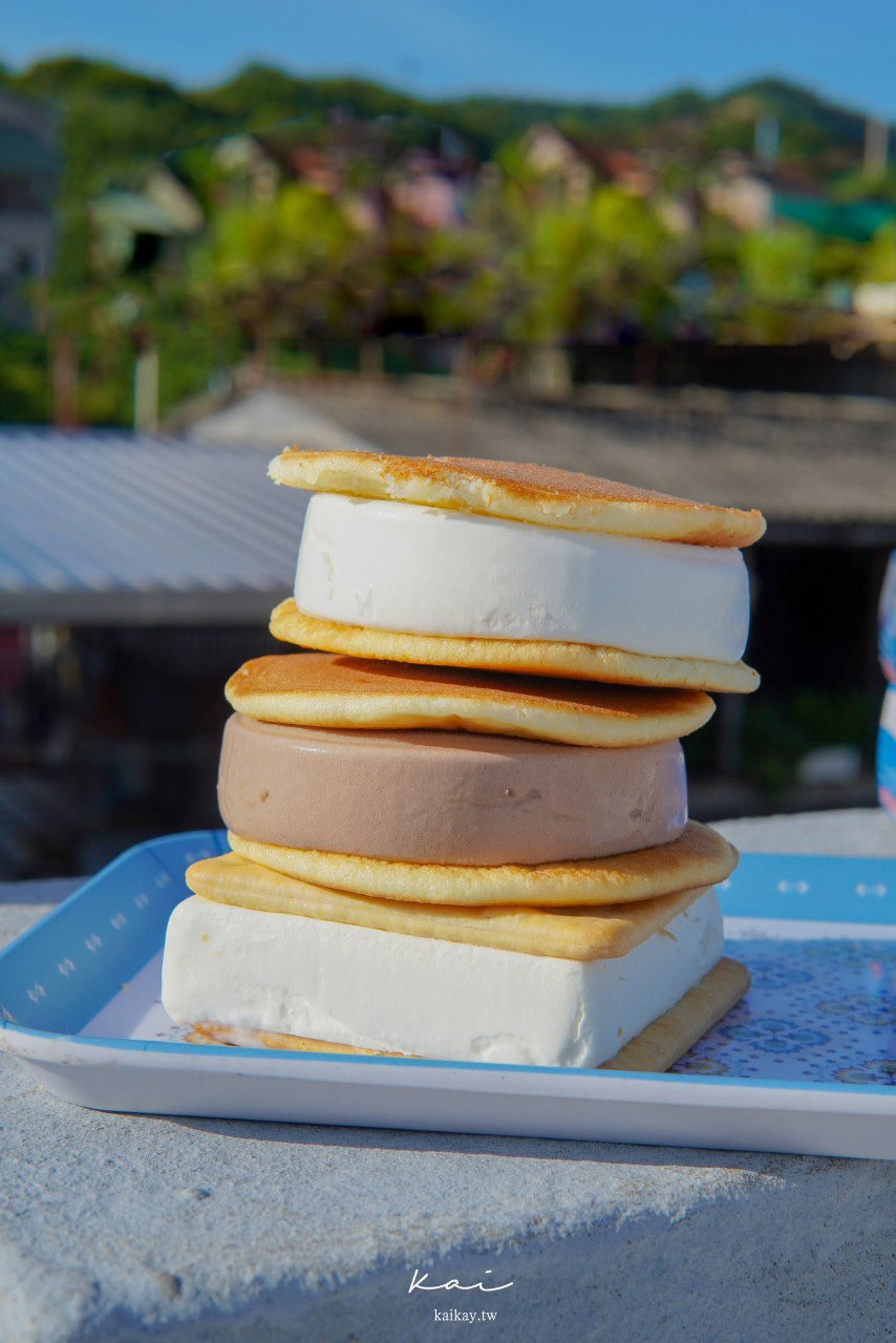 ☆【超商美食】義美銅鑼燒冰淇淋、冰淇淋餅乾。哆拉A夢的夏日天菜