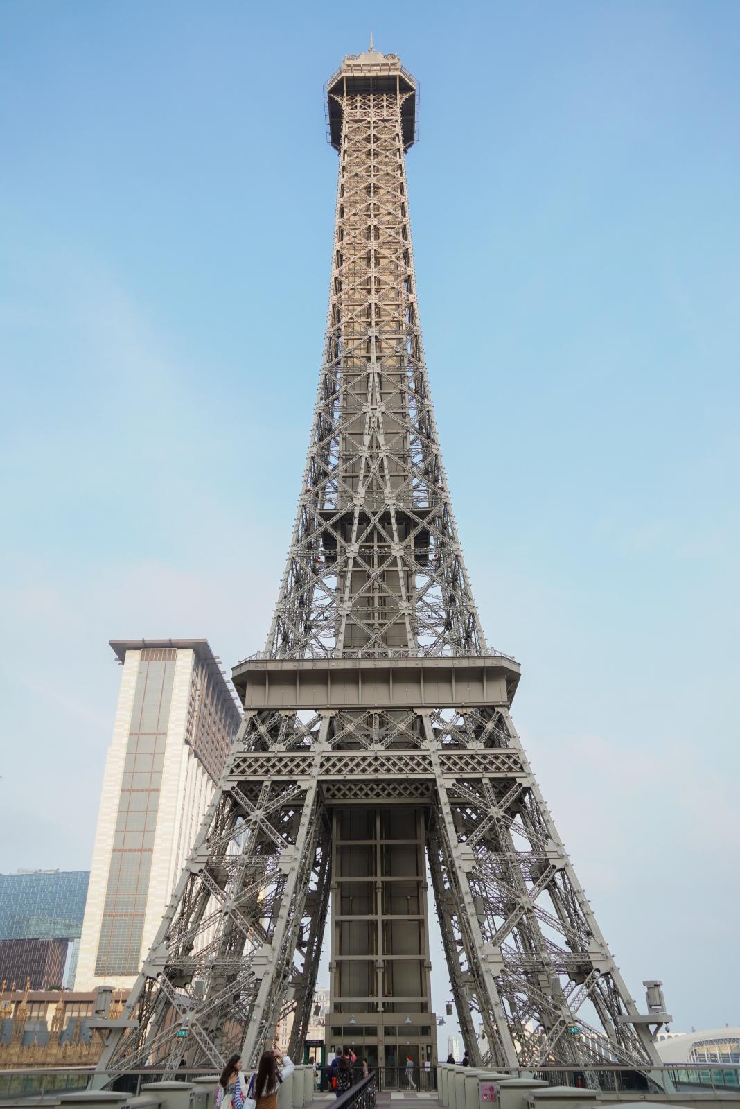 澳門巴黎人超熱門推薦網美景點！巴黎艾菲爾鐵塔7樓、37樓觀景台攻略