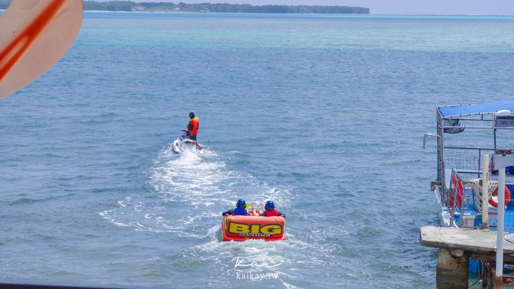 關島打卡景點Bikini Island Club比基尼島水上鞦韆、賞海豚、水上摩托車、浮潛一日遊
