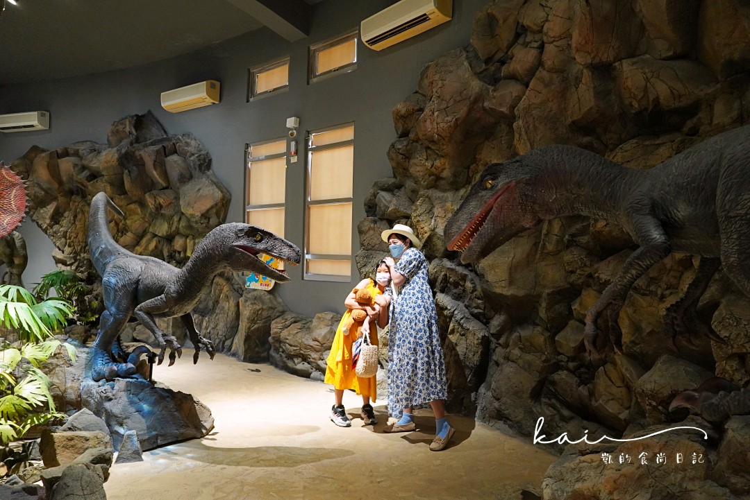 澎湖室內景點｜小門地質探索館。邊吹冷氣邊看超逼真恐龍、巨大化石 @凱的日本食尚日記