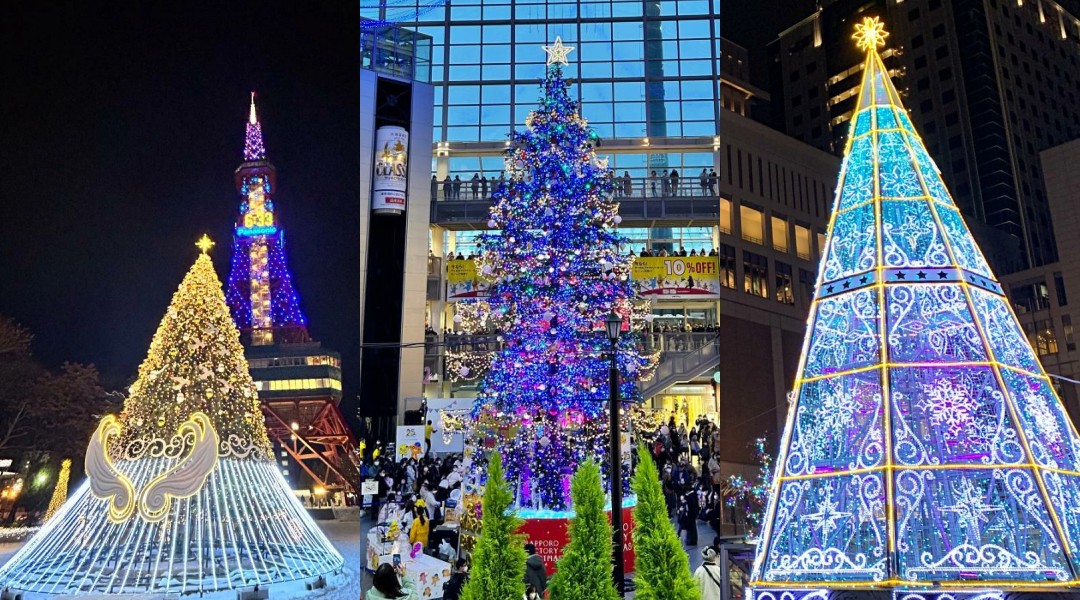 【北海道景點】札幌聖誕節精選5大景點！大通公園白色燈樹節、慕尼黑聖誕市集、Sapporo Factory聖誕音樂秀 @凱的日本食尚日記