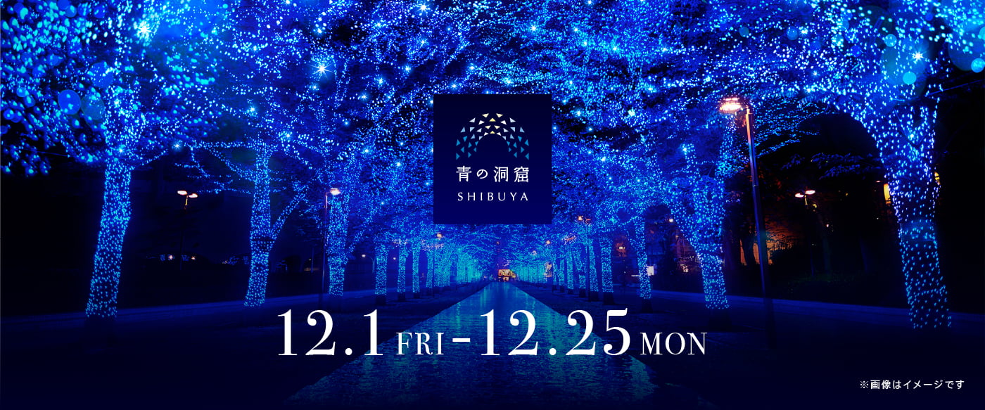 2023東京聖誕｜期間限定的聖誕點燈 澀谷青の洞窟SHIBUYA  開催中