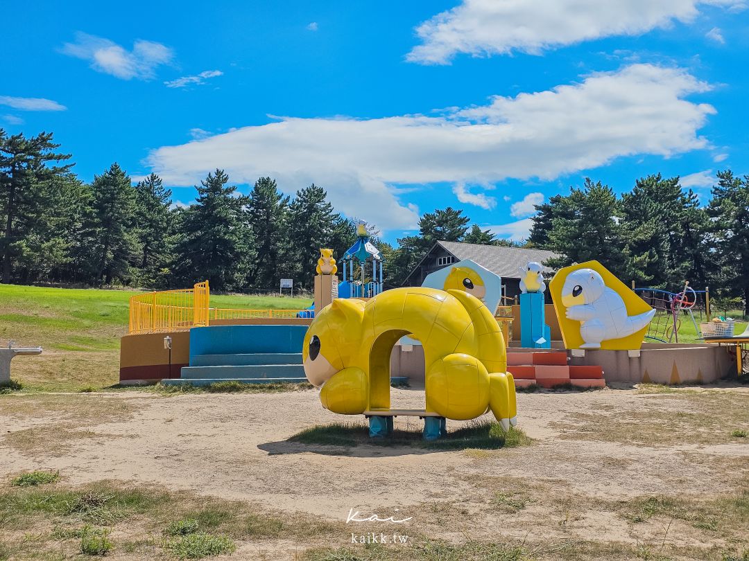 鳥取限定！寶可夢「穿山鼠公園」隱藏在鳥取砂丘兒童王國，一票玩到底