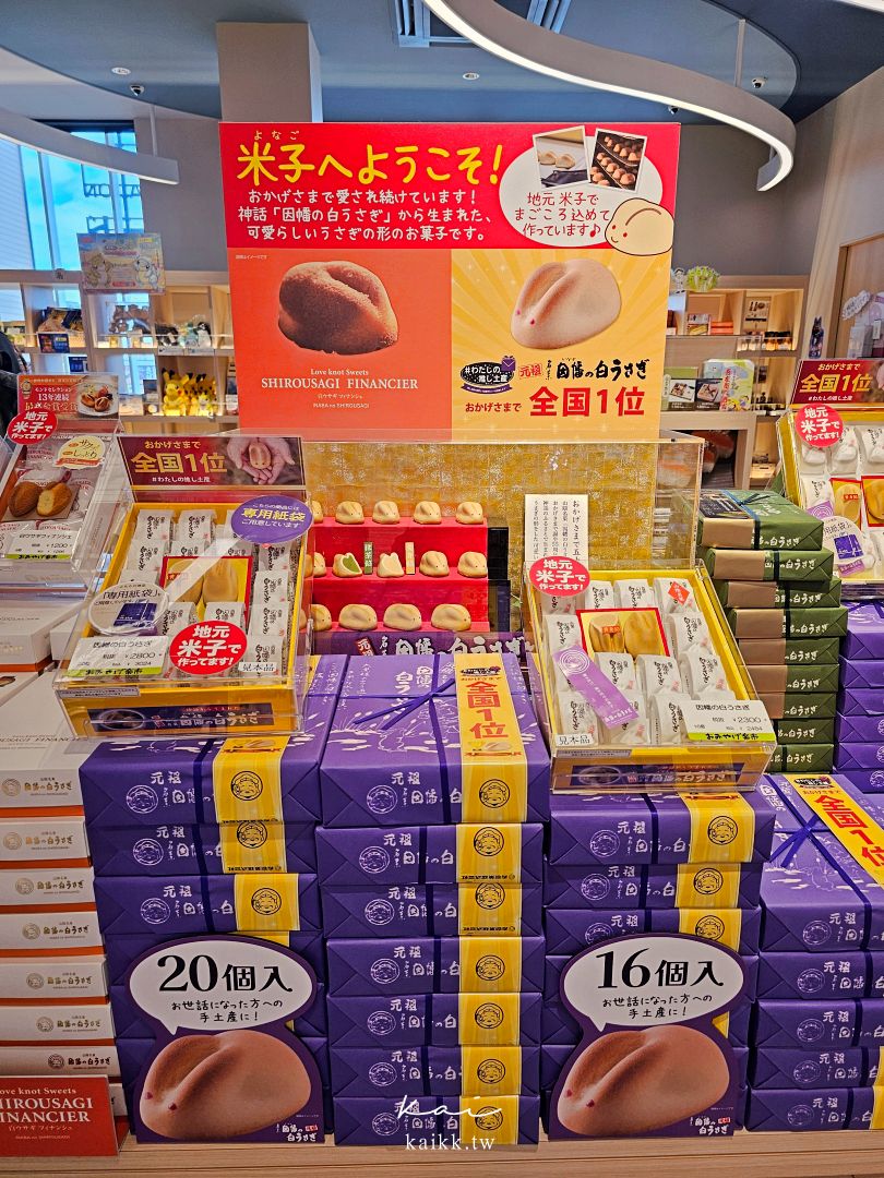 鳥取伴手禮哪裡買？鳥取站、由丸百貨、百年老店伴手禮推薦清單。退稅也一起搞定！