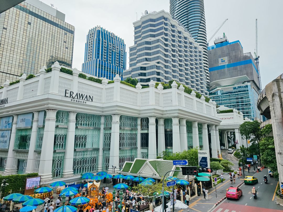 曼谷Chit Lom米其林餐廳推薦。「Erawan Tea Room」精緻泰式料理、時尚泰式下午茶