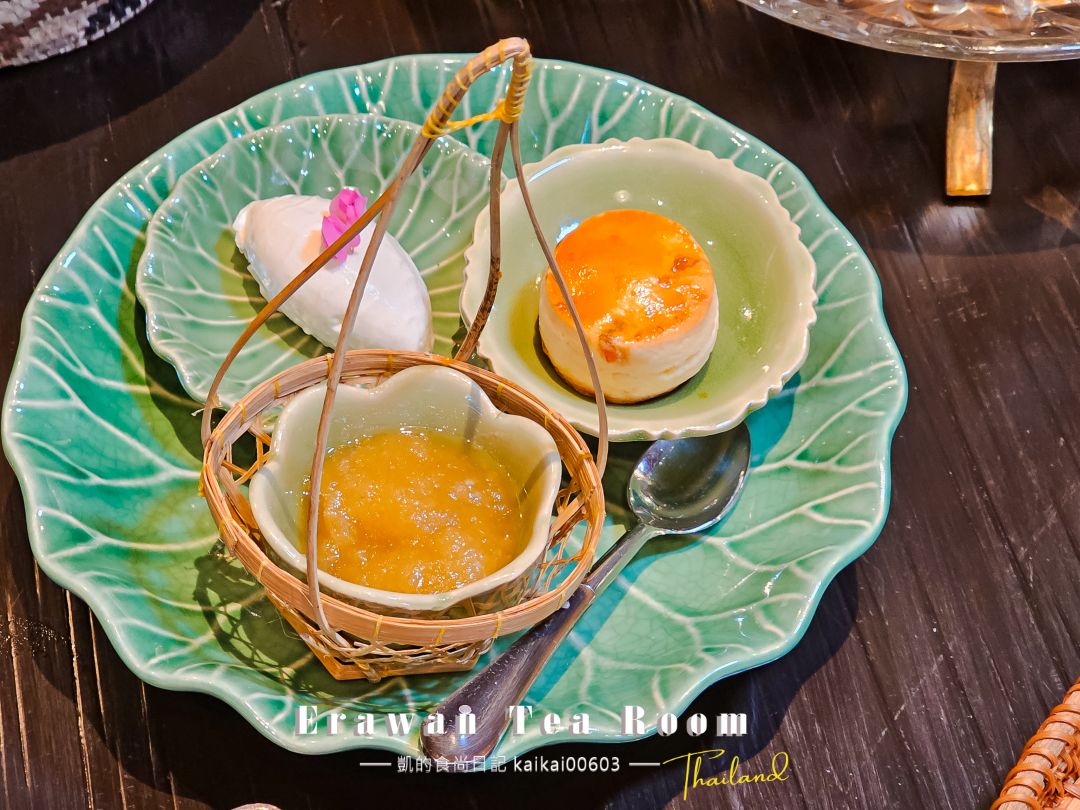 曼谷Chit Lom米其林餐廳推薦。「Erawan Tea Room」精緻泰式料理、時尚泰式下午茶