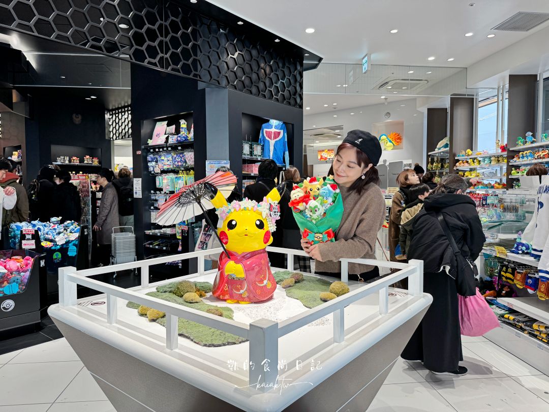 京都寶可夢中心。鳳王守護的和服皮卡丘，全日本最和風Pokémon Center限定商品