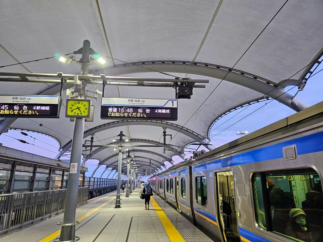 仙台機場交通方式超簡單！搭地鐵到仙台站只要25分鐘