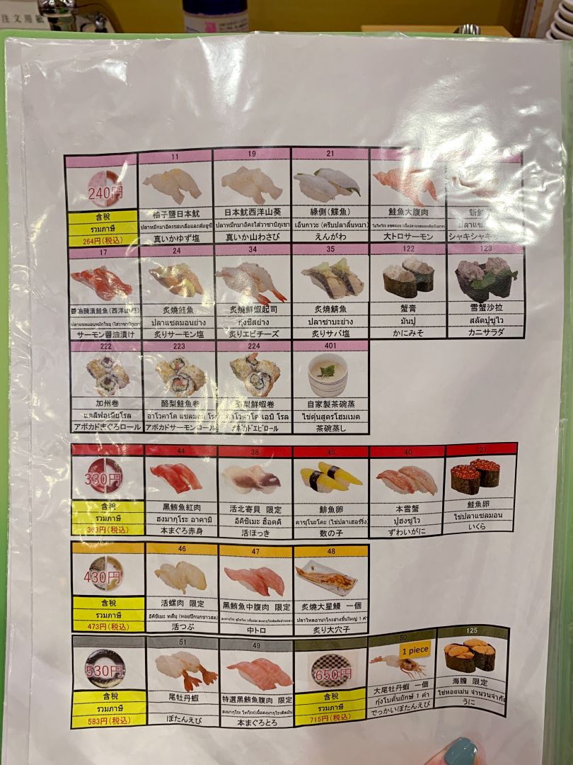 札幌美食推薦。TORITON 札幌圓山店。北海道必吃人氣迴轉壽司
