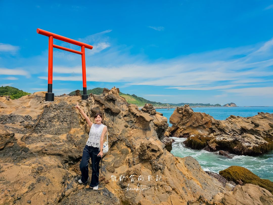 福島波立海岸。可遇而不可求的超震撼弁天島海上鳥居