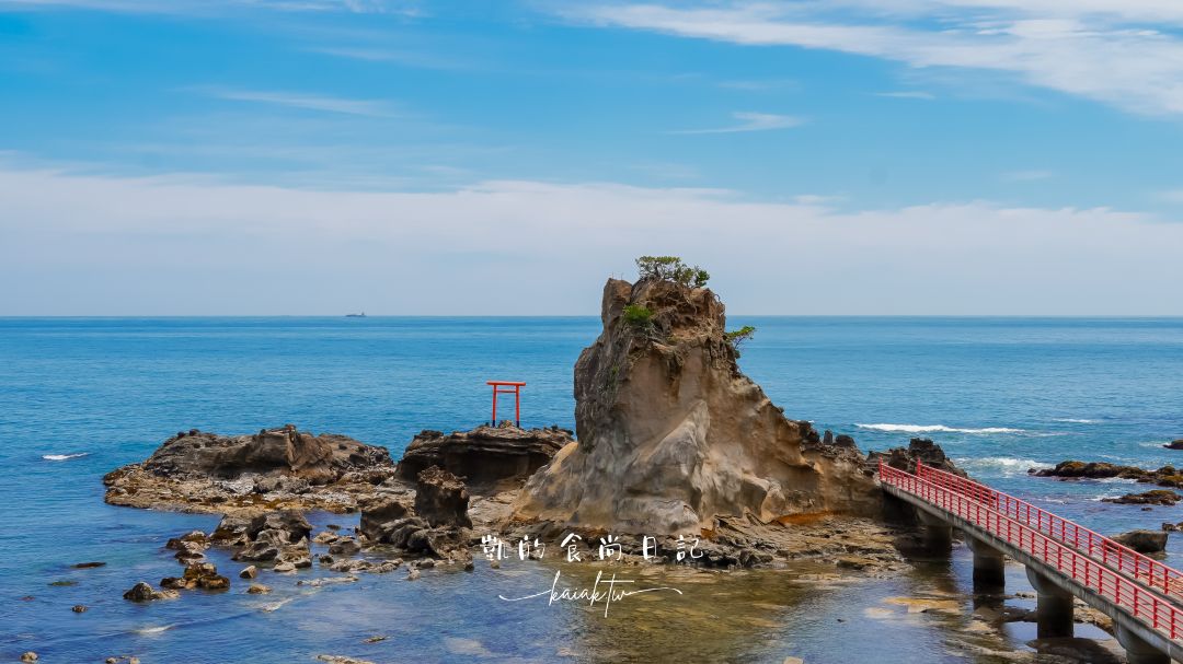 福島波立海岸。可遇而不可求的超震撼弁天島海上鳥居