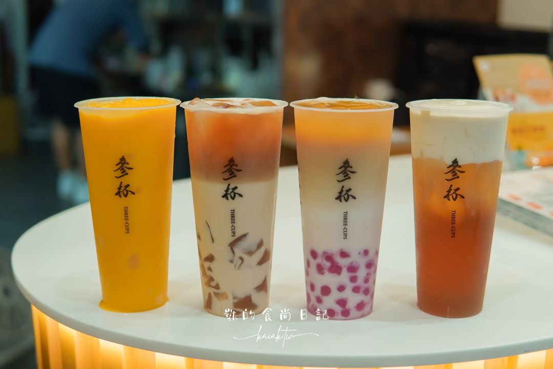 參杯永和店新開幕！台中最強手搖飲推出夏季限定「愛文芒果冰沙」、焦糖粉粿、粉紅赤丸珍珠超必喝