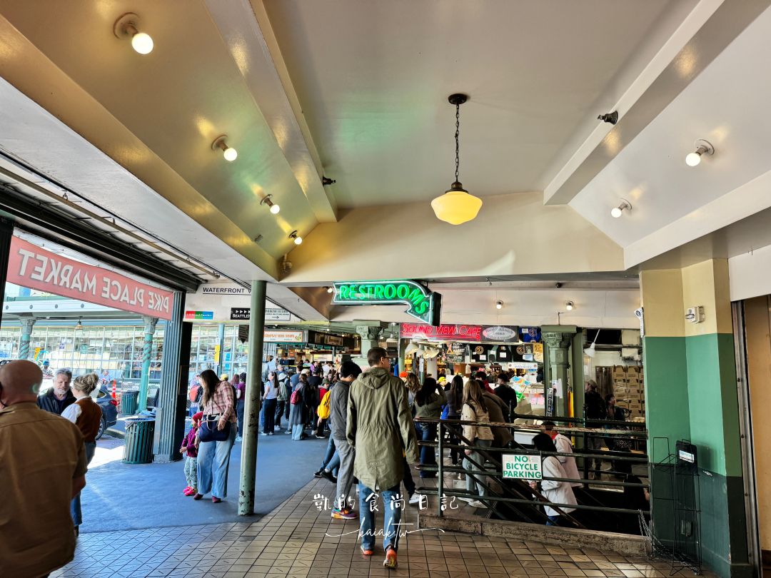西雅圖派克市場Pike Place Market一日遊。星巴克創始店限定杯必買