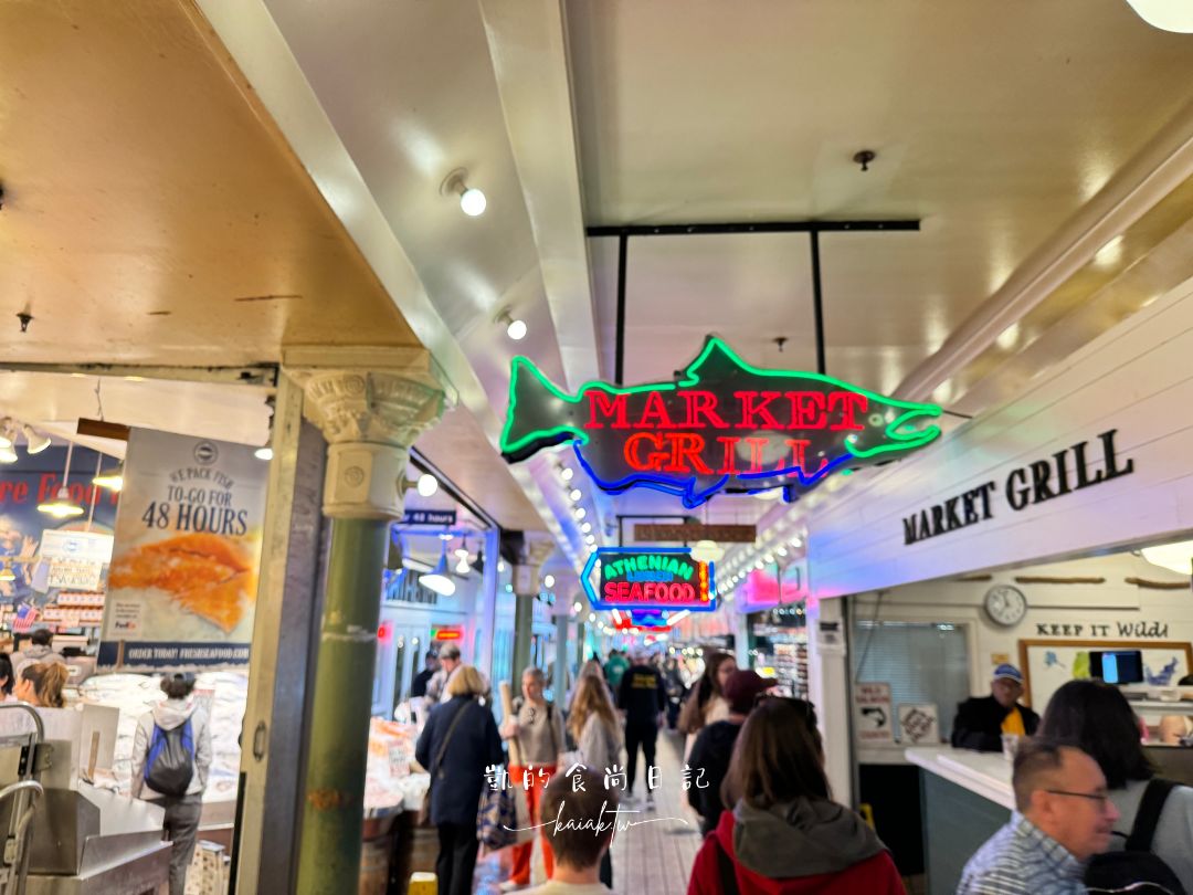 西雅圖派克市場Pike Place Market一日遊。星巴克創始店限定杯必買