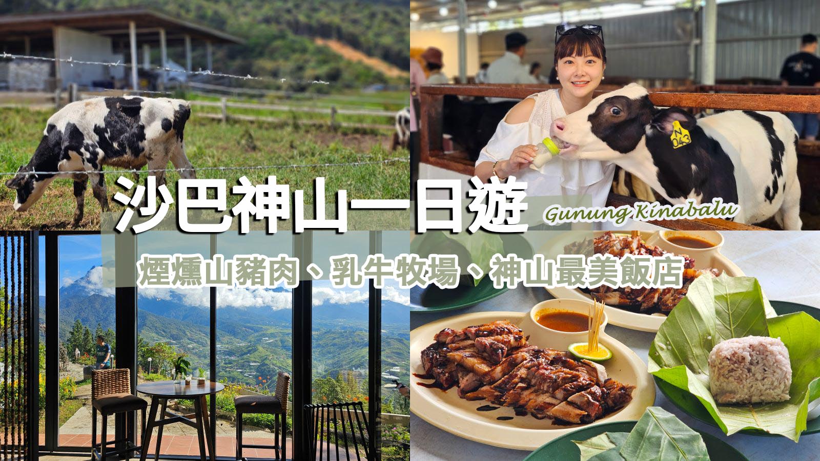 網站近期文章：沙巴神山一日遊。京拿巴魯山煙燻山豬肉、德薩乳牛牧場、神山最美飯店