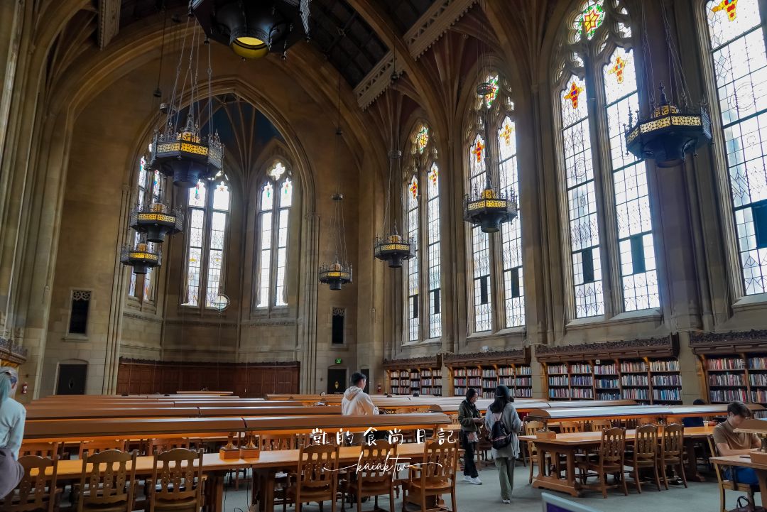 西雅圖華盛頓大學一日遊。哈利波特圖書館＋University Village大學村購物吃喝玩樂
