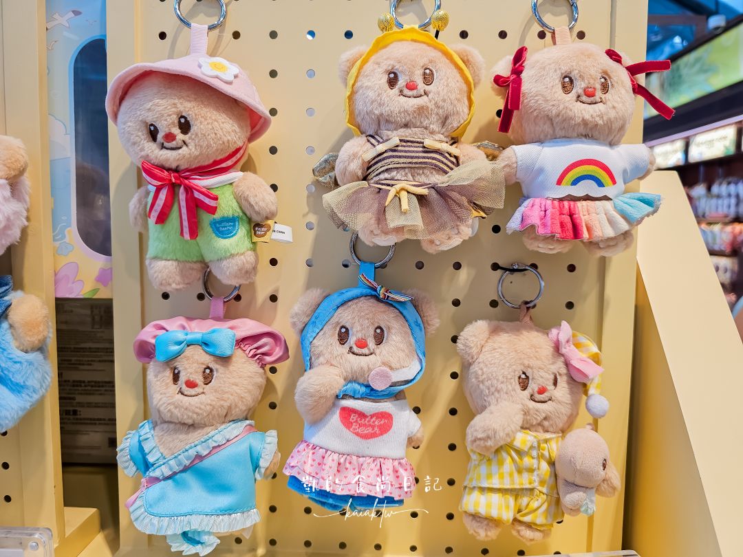 泰國人氣Butterbear奶油小熊 曼谷機場也買得到了！超大專櫃、曲奇餅禮盒、吊飾、包包超齊全