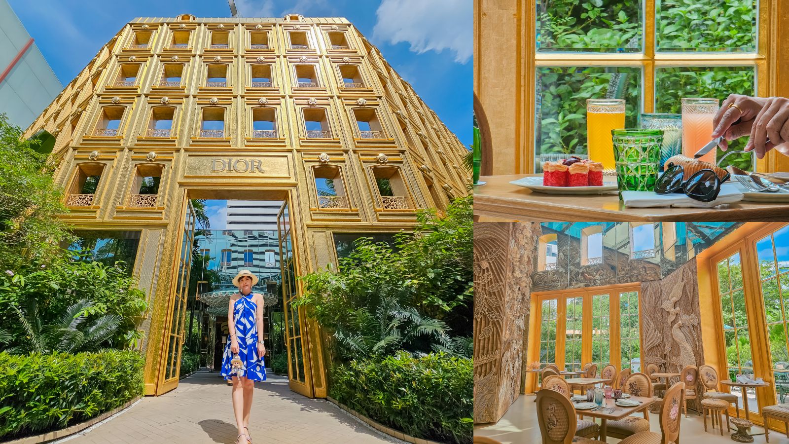 網站近期文章：曼谷迪奧Gold House Dior Cafe開箱！金色玻璃溫室。Glasshouse 座位預約攻略＋必拍亮點大公開