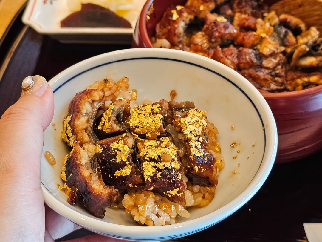 名古屋必吃！閃瞎眼奢華「金箔鰻魚飯三吃」。ひつまぶし 名古屋 備長 大名古屋店