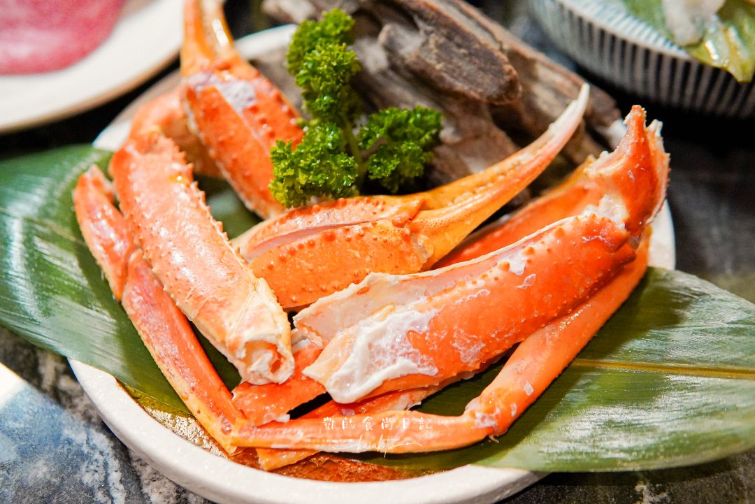 大安頂級海鮮鍋天花板！二本松季節限定帝王蟹、松葉蟹5吃。帶國外朋友來聚餐絕對好評！