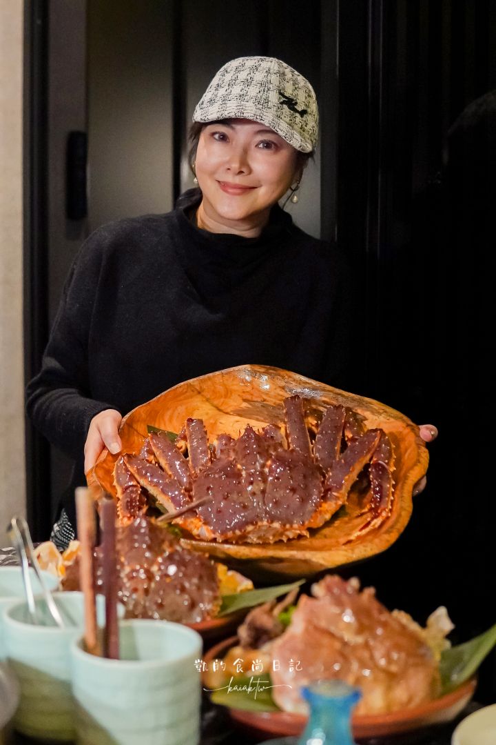 大安頂級海鮮鍋天花板！二本松季節限定帝王蟹、松葉蟹5吃。帶國外朋友來聚餐絕對好評！