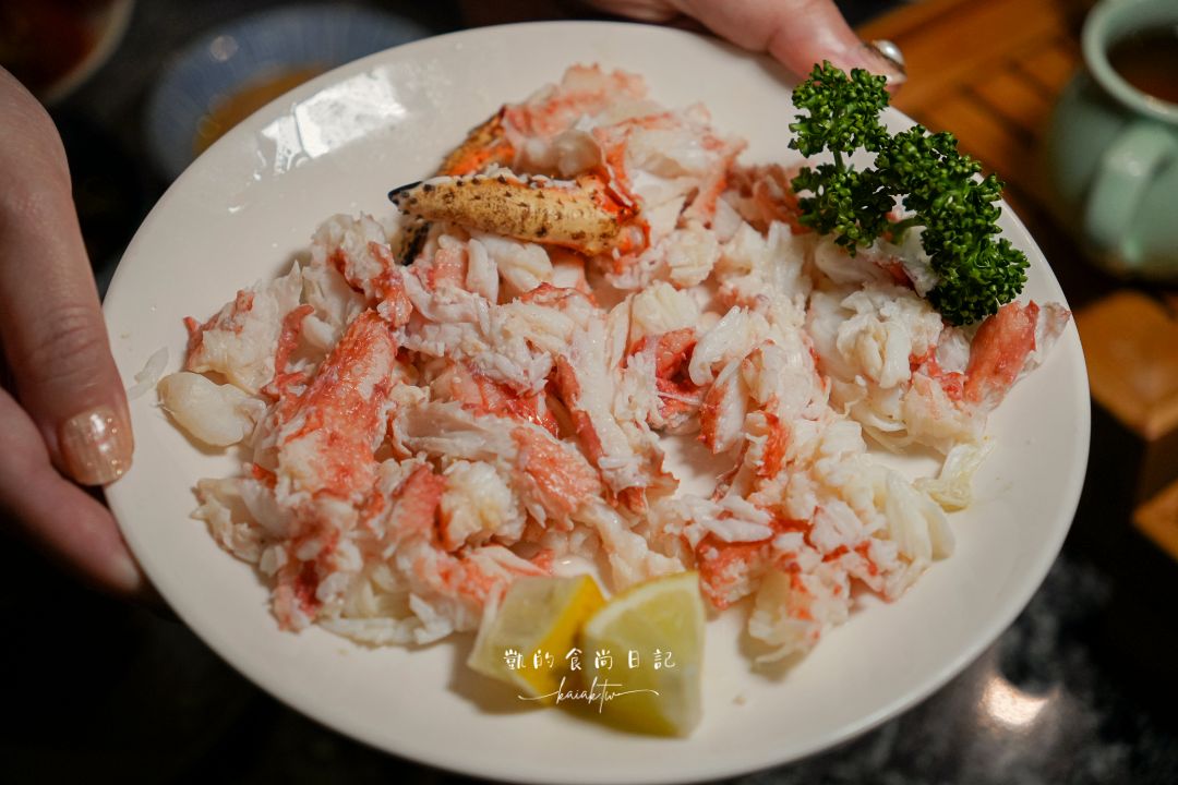 大安頂級海鮮鍋天花板！二本松季節限定帝王蟹、松葉蟹5吃。帶國外朋友來聚餐絕對好評！