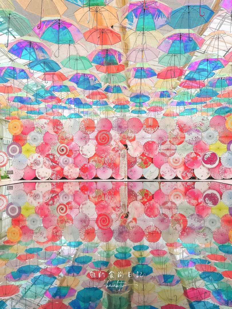 福島豬苗代花草園｜夢幻「Umbrella Sky」與四季花海的打卡聖地