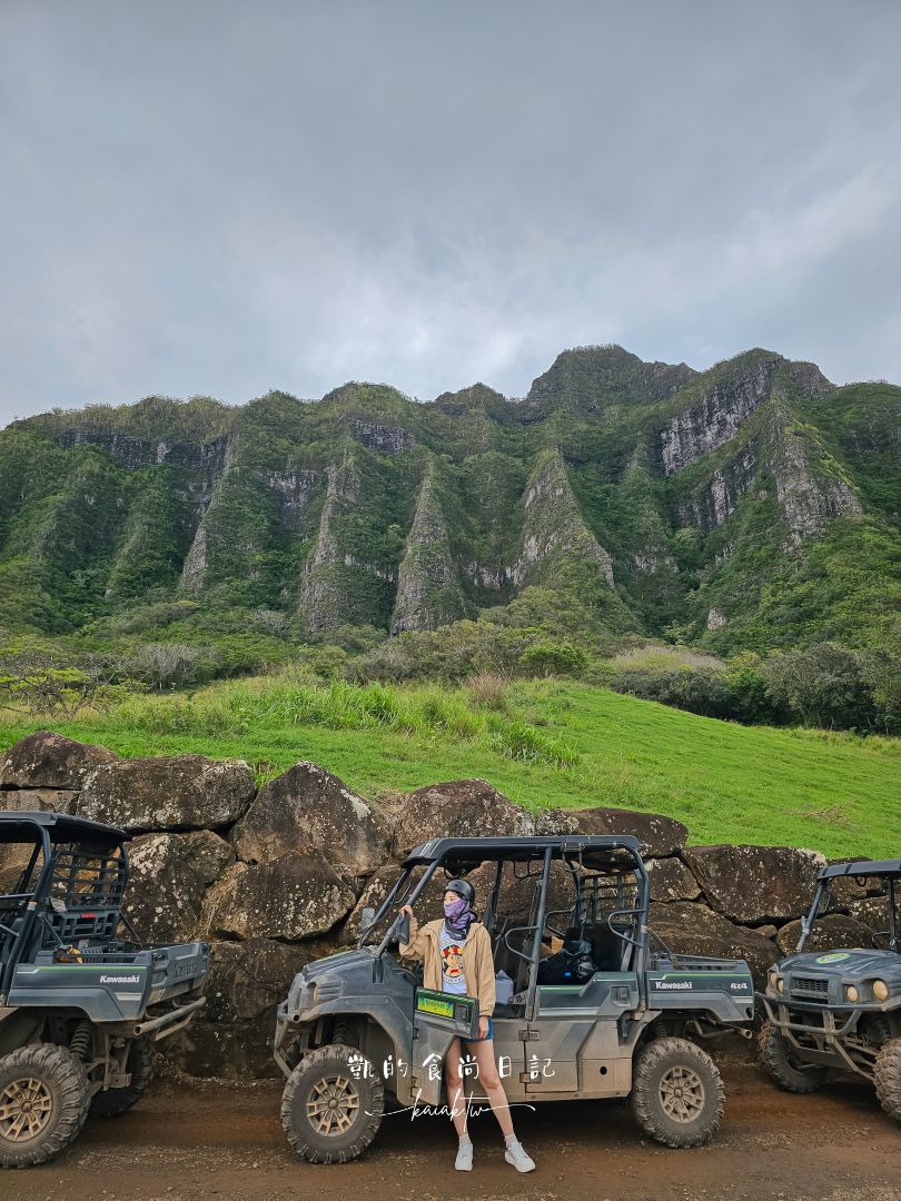 古蘭尼牧場Kualoa Ranch一日遊！侏羅紀越野UTV、海洋巡航體驗｜恐龍迷朝聖的夢想之地