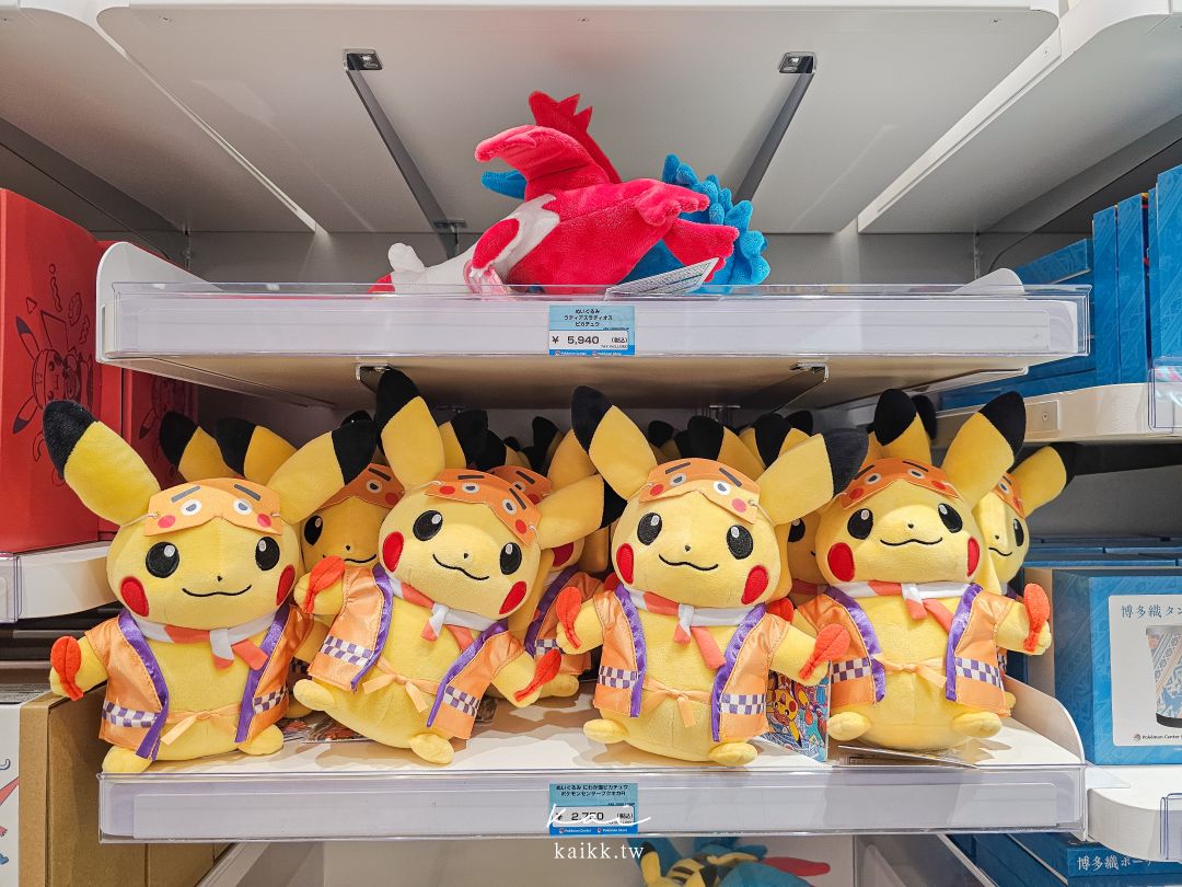 福岡寶可夢中心Pokemon center搬家新開幕！限定拉麵皮卡丘商品、拍照場景收集起來