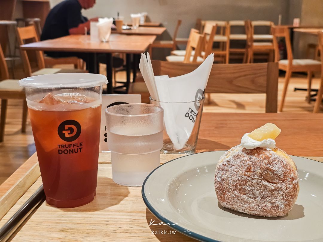 TRUFFLE DONUT 生甜甜圈鳥取本店｜鳥取站前超人氣下午茶，丸由百貨5樓還能喝台灣茶飲
