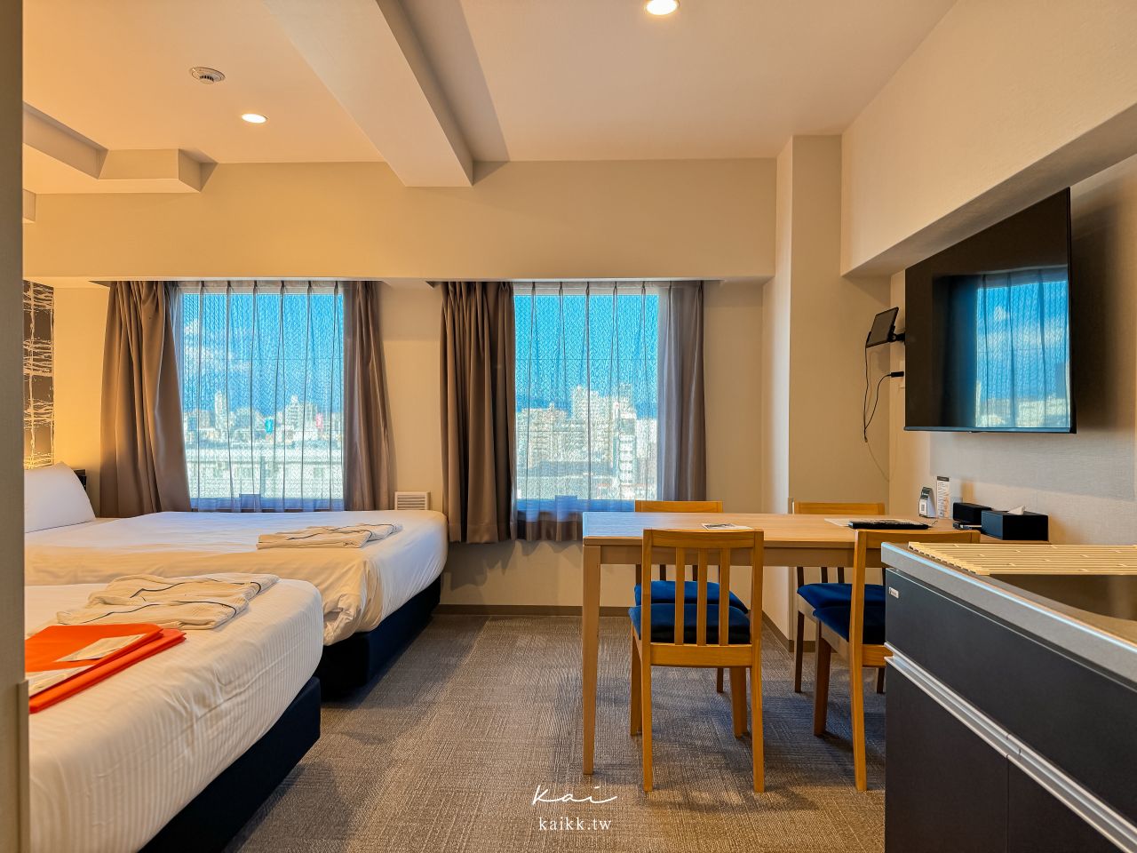 KOKO HOTEL大阪難波千日前推薦｜超大公寓式房型有廚房洗衣機！難波道頓堀走路可到、關西機場免換車、日本橋站1分鐘