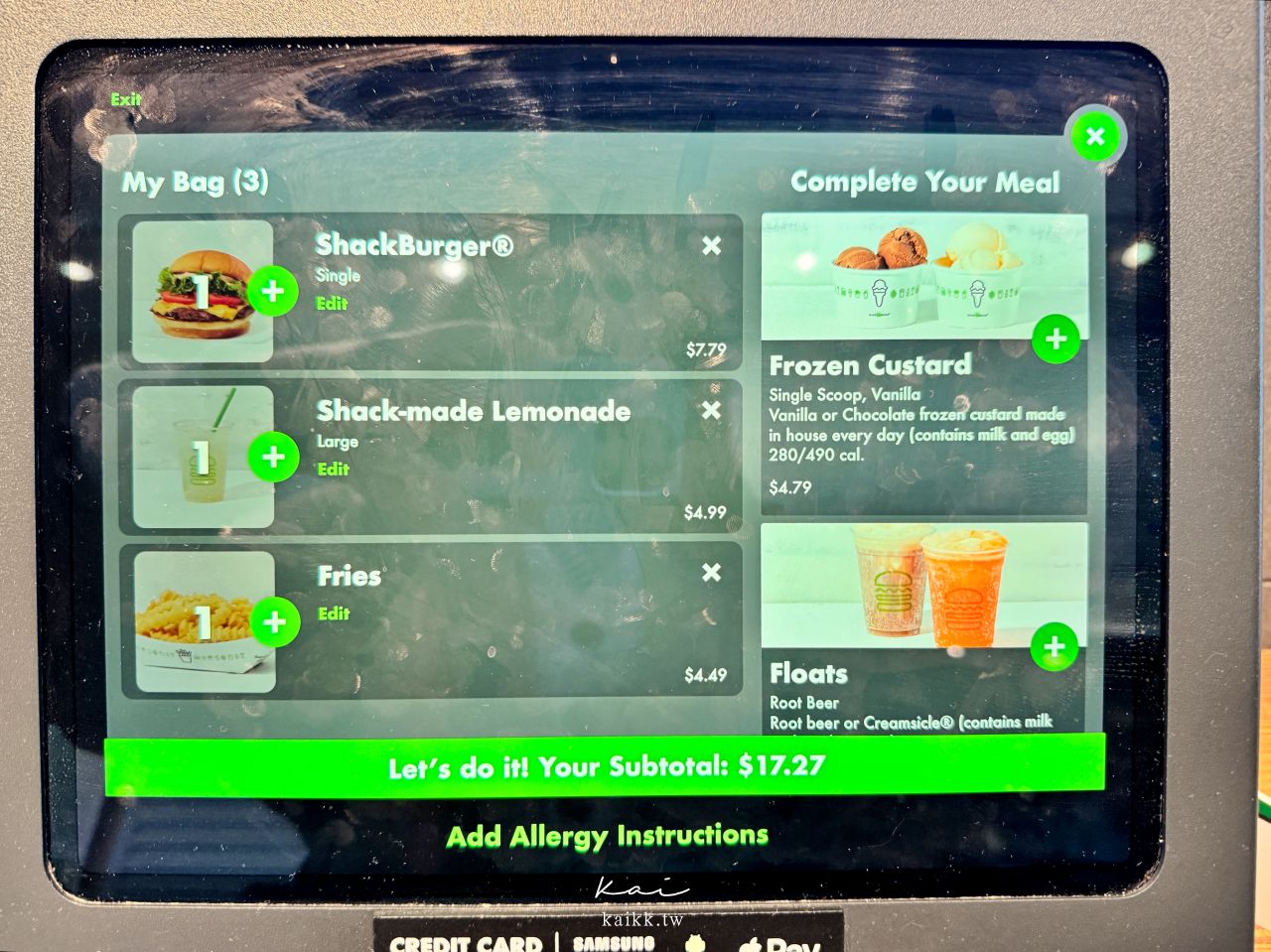 開箱西雅圖Shake Shack！西雅圖華盛頓大學University Village大學村Shake Shack環境超棒